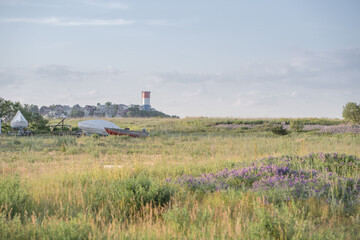 lighthouse in the mountains