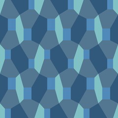 Geometric abstract seamless pattern - decorative accent for any surfaces.