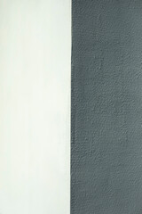 Fototapeta premium Wall texture. The ratio of white and gray. Shadow on the white wall.