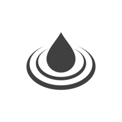 Fototapeta premium water drop Logo