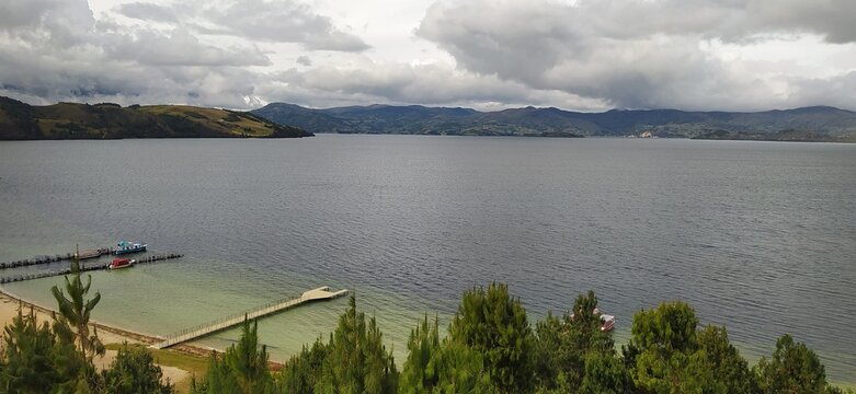 playa blanca laguna tota Boyac&aacute;  