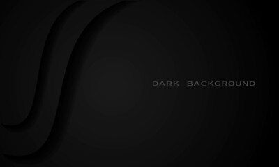 dark background with elegant shadow on left for cover, poster, banner, billboard