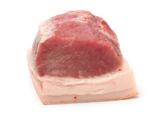 Pork Tenderloin on the white background