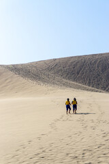 Ica is a city located about 270 km from Lima, the capital of Peru. Fifteen minutes from Ica you will find the Huacachina Desert.