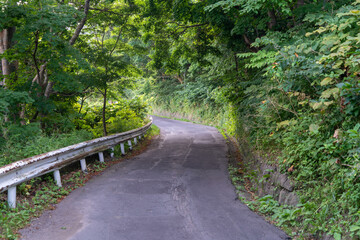 北海道函館市内を観光している風景 Scenery of sightseeing in Hakodate, Hokkaido.