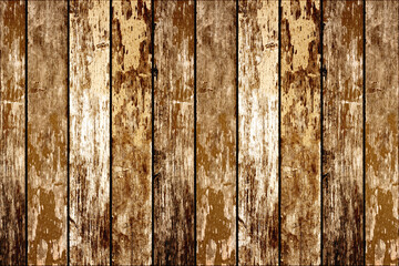 Abstract illustration of wooden floor or backdrop
