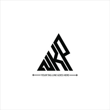 NKP letter logo creative design. NKP unique design
