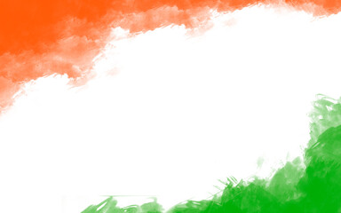 15th august independence day of india wavy flag background