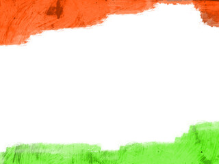 15th august independence day of india wavy flag background