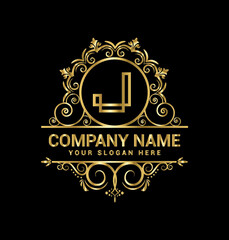 l Letter Logo,luxury monogram logo,Royalty,Jewelry