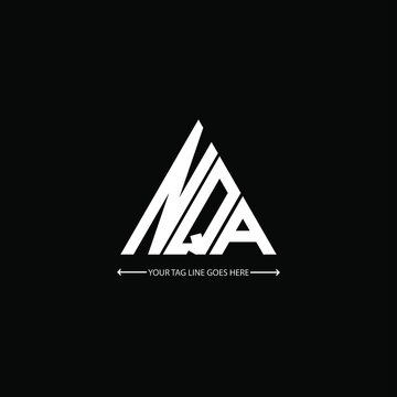 NQA letter logo creative design. NQA unique design