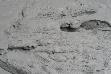 detail of mix mortar surface