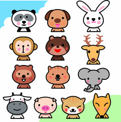 動物色々素材セット