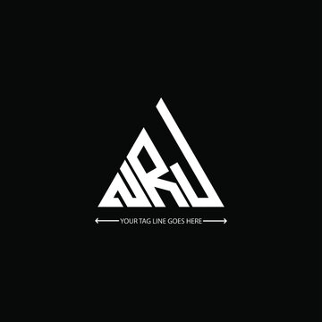 NRK letter logo creative design. NRK unique design
