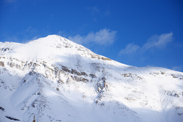 Fototapeta na wymiar snow mountain