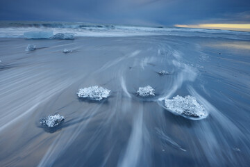 Jokulsarlon Beach