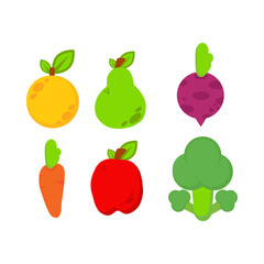 vegetables illustration. world vegan day, healthy food illustration design.