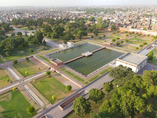 Fototapeta na wymiar Shalimar Gardens, Lahore Mughal Architecture ,shahi qila