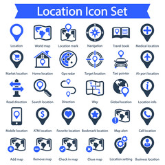 Location Icon Set