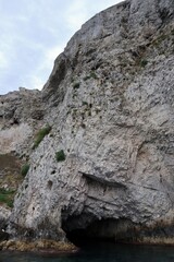 Isole Tremiti - Ingresso della Grotta del Bue Marino