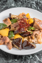 豚肉と茄子の味噌炒め