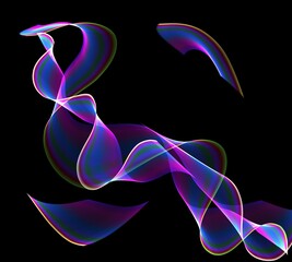 abstract smoke background