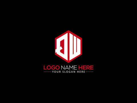 Letter QW Logo, creative qw logo icon vector for your brand