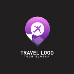 Travel Logo with Colorful style