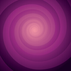 Artistic spiral shape. Vector drawing
