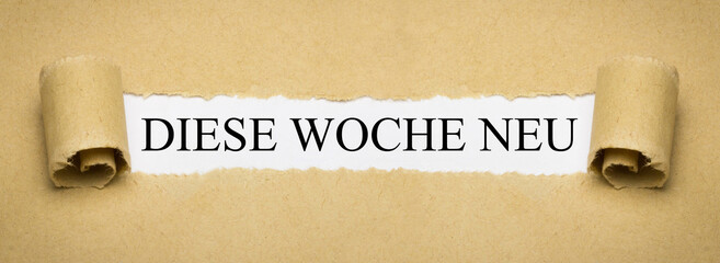 Diese Woche neu