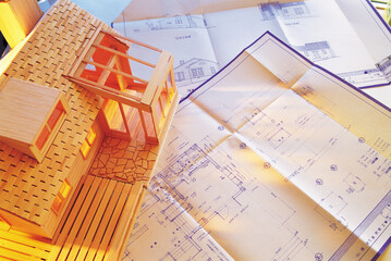 house plan blueprint