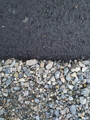 Texture, background, background. Contrast of nature and human activity.