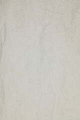 Crumpled white paper background.