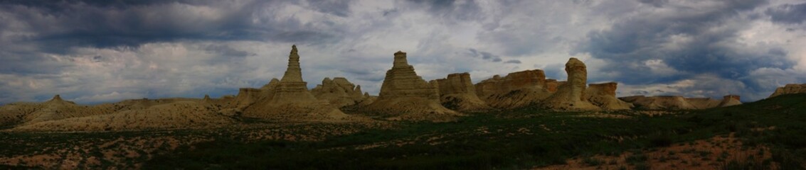 Western Kazakhstan, Ustyurt plateau. Akergesh area.