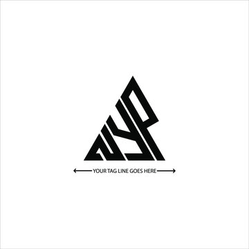 NYP letter logo creative design. NYP unique design