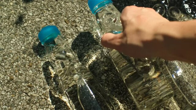 冷えた瓶のラムネ