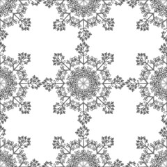 common rue, seamless b-w dd ww herb