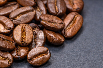 Coffee beans with uniform color