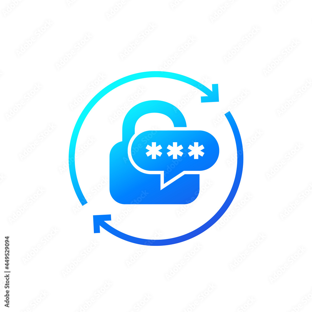 Poster password reset icon for web