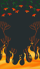 vintage style deck of tarot cards. magical predictions of the future, mysterious characters.