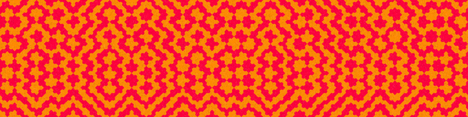 Abstract Geometric Pattern generative computational art illustration