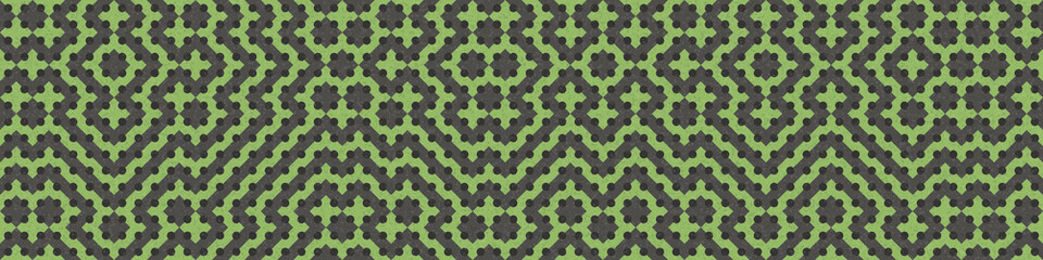 Abstract Geometric Pattern generative computational art illustration