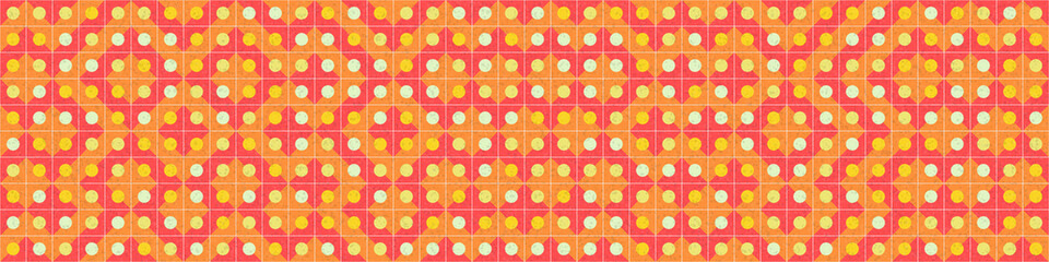 Abstract Geometric Pattern generative computational art illustration