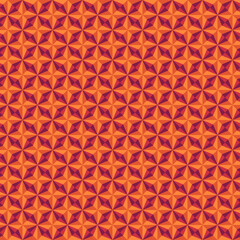 Seamless pattern. Triangles ornament. Tiles backdrop. Triangular shapes background. Geometric wallpaper. Ethic motif. Digital paper. Geometrical web designing. Mosaic print. Vector artwork