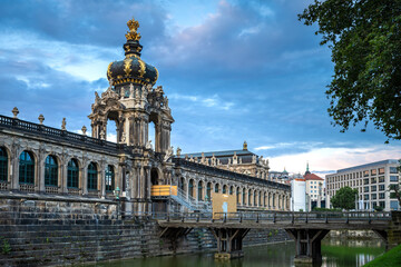 Fototapeta na wymiar Dresdner Zwinger, Dresden Deutschland