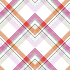 Rainbow Pastel Chevron Plaid Tartan textured Seamless Pattern Design