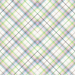 Rainbow Pastel Chevron Plaid Tartan textured Seamless Pattern Design