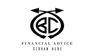 BC  financial advice logo vector