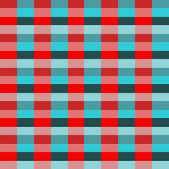 red and blue checkered background