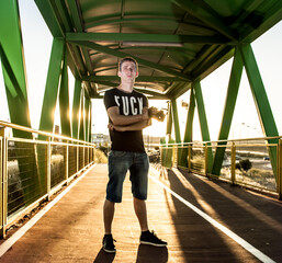 Bridge Photoshoot With George